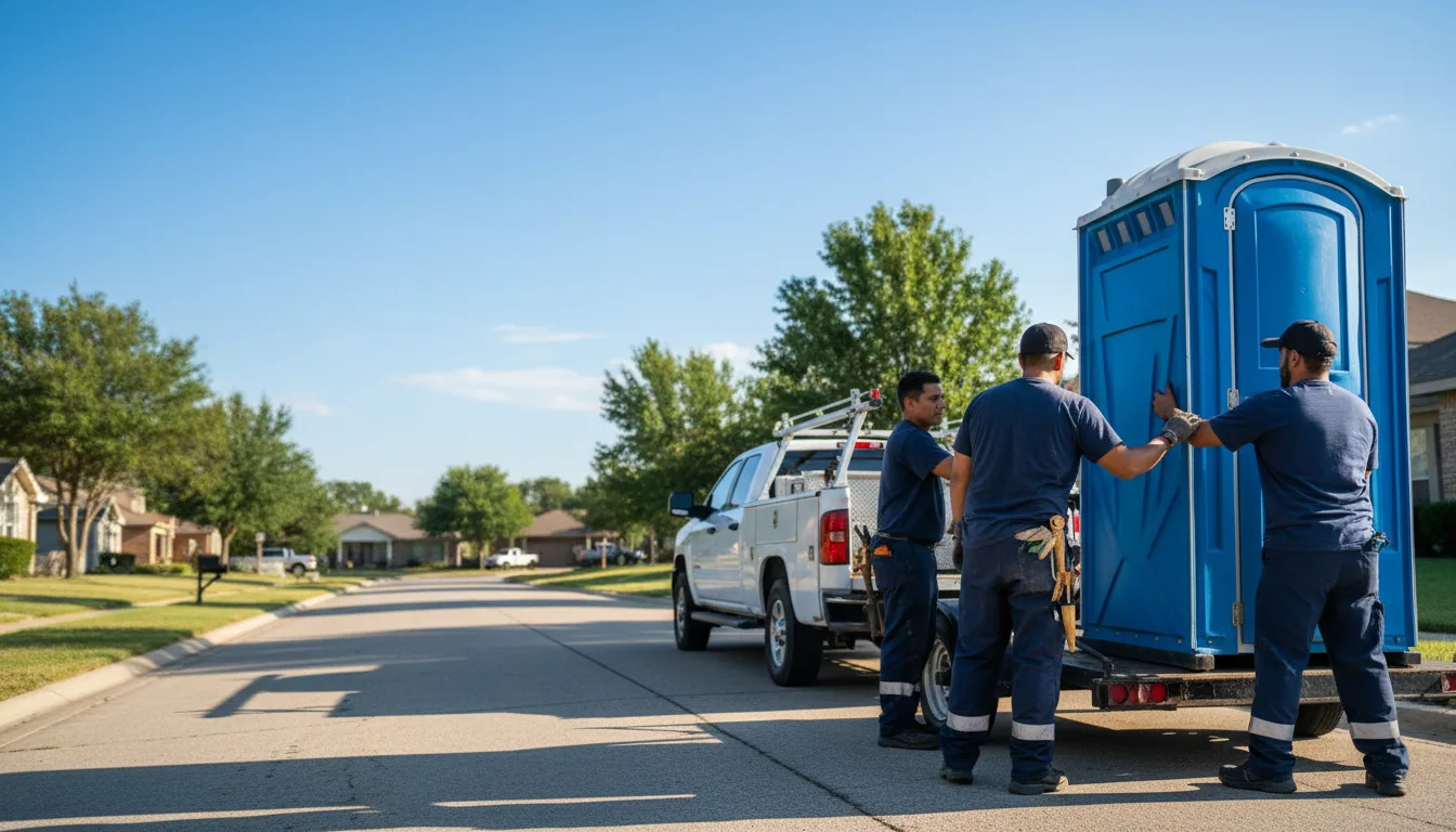 Portable Toilet Rental in Hillsdale, OK near me